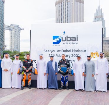 Dubai Sports Council announces world’s first jet suit race