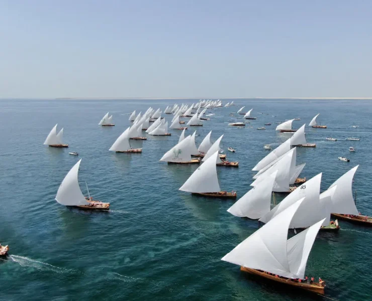 Abu Dhabi Marine Festival Dhow Sailing Race 43ft