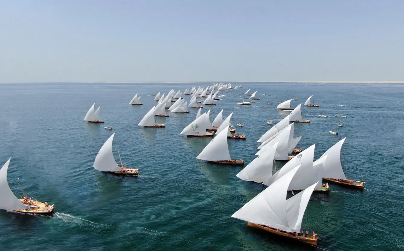 Abu Dhabi Marine Festival Dhow Sailing Race 43ft