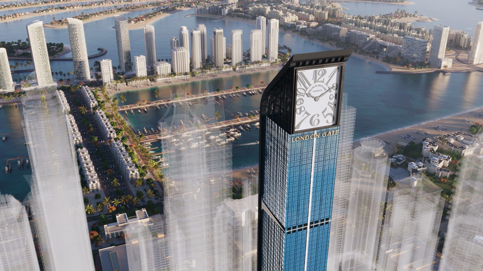 Dubai is building the world’s tallest residential clock tower