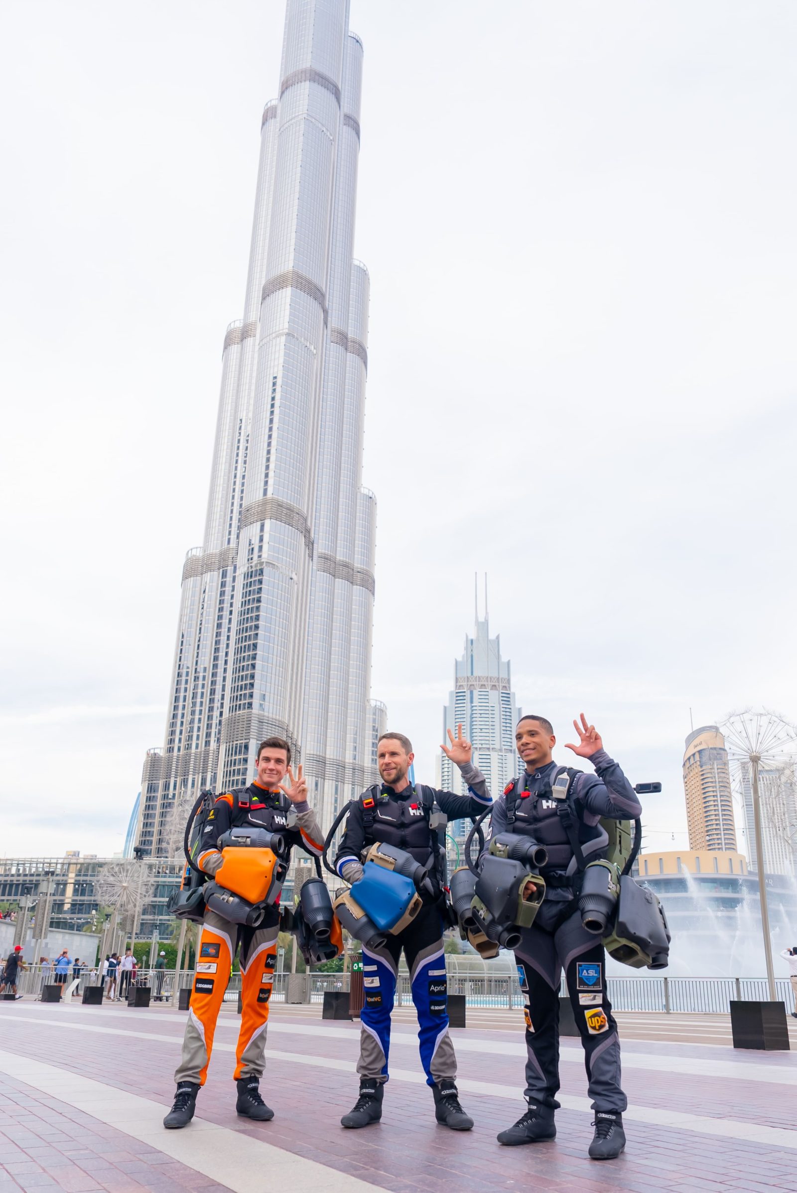Dubai Sports Council announces world’s first jet suit race