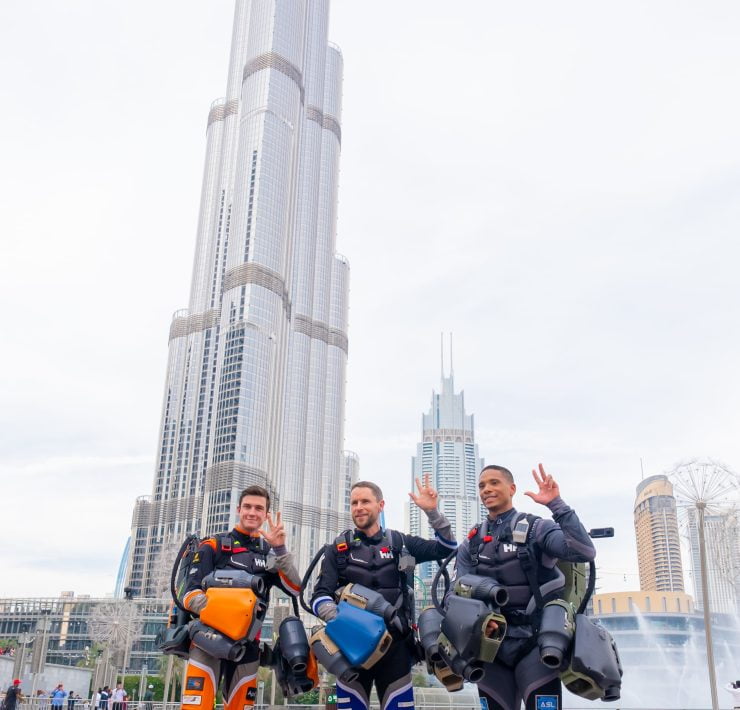 Dubai Sports Council announces world’s first jet suit race