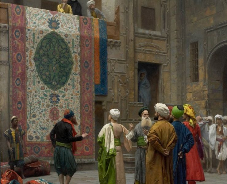 "بائع السجاد " ألوان متعددة وشغف بالفن تعرف على اللوحة العالمية ل لفرنسى جان ليون جيروم