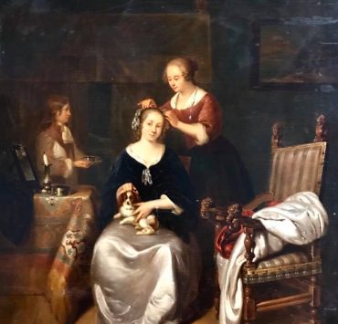 تعرف على اللوحة العالمية "سيدة هولندية" لـ جيرارد تير بورش