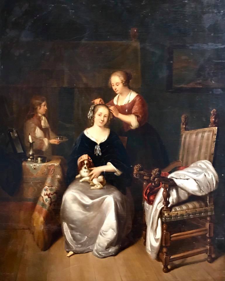 تعرف على اللوحة العالمية "سيدة هولندية" لـ جيرارد تير بورش