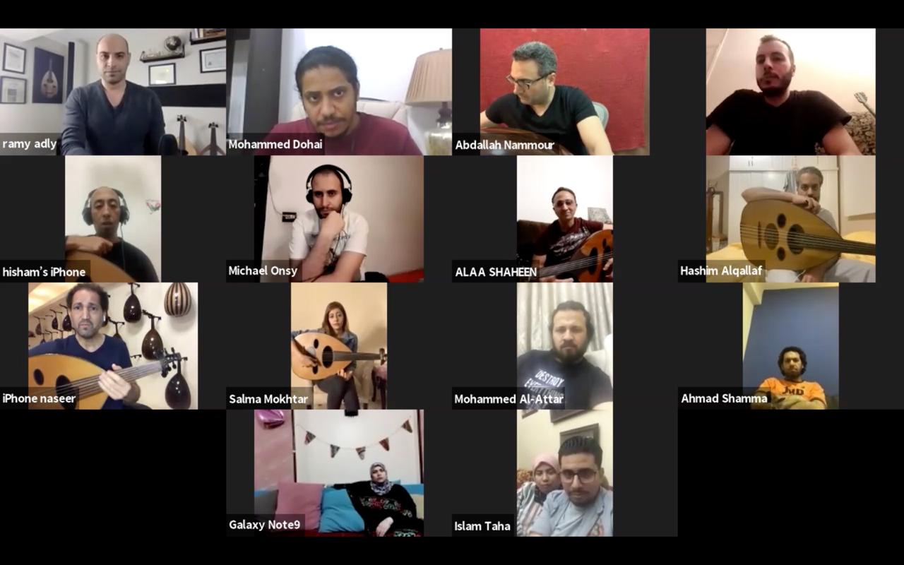 نصير شمة يعقد ورش تدريبية لعازفى العود أون لاين: تحت شعار خليك بالبيت