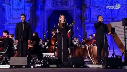 ترنيمة وأذان للبنانية تانيا قسيس من كاتدرائية ميلانو للعالم ‏