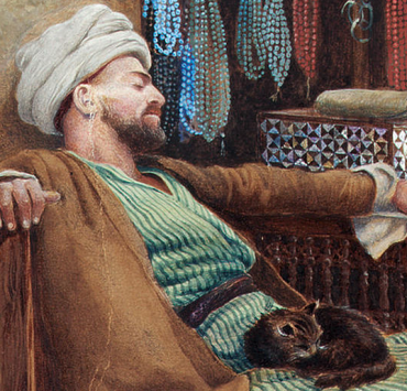 تعرف على اللوحة العالمية (التاجر ) للفنان البريطانى تشارلز روبرتسون