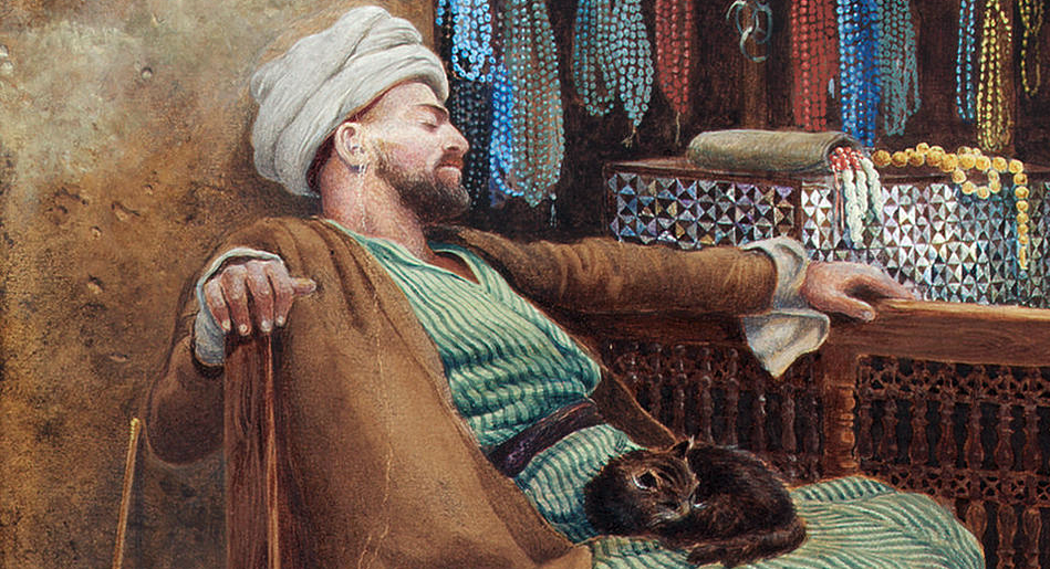 تعرف على اللوحة العالمية (التاجر ) للفنان البريطانى تشارلز روبرتسون