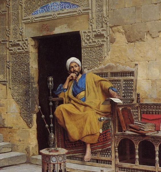 لوحة "الكاتب" لـ لودفيج دويتش