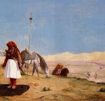 تعرف على اللوحة العالمية "الصلاة فى الصحراء" للفنان جان ليون جيروم