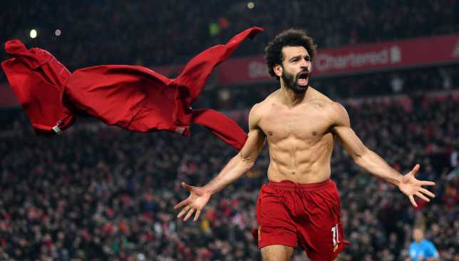 هنيدي ويوسف الشريف يهنئون صلاح بتتويج ليفربول بالدوري