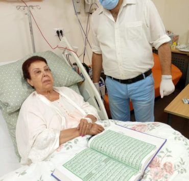 المسحة الثالثة للفنانة رجاء الجداوي إيجابية