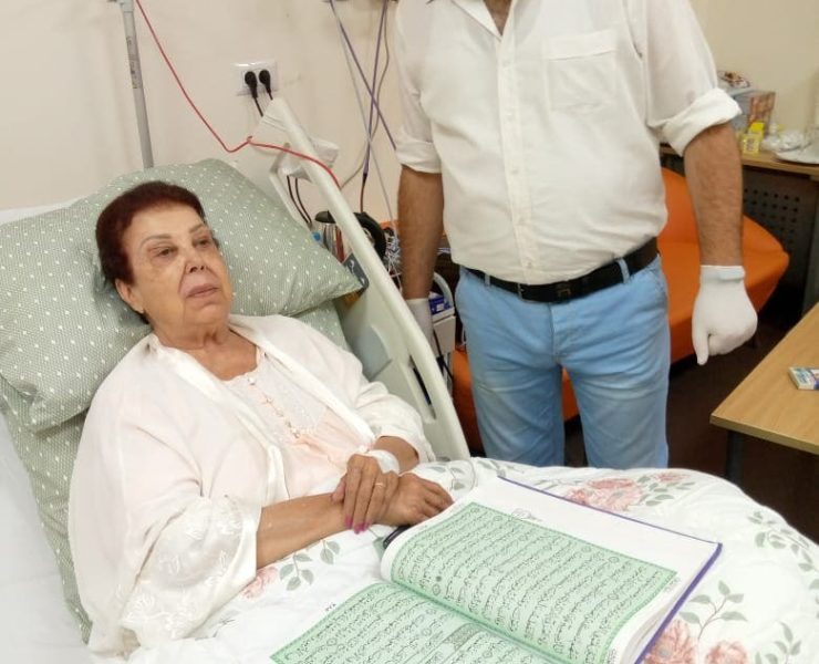 المسحة الثالثة للفنانة رجاء الجداوي إيجابية