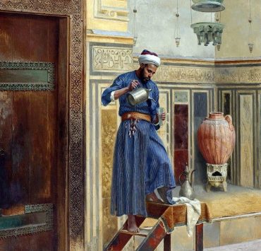 تعرف على اللوحة العالمية.. "مشعل القناديل" للفنان لودفيج دويتش