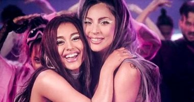 نجاح جديد يحققه كليب rain on me لليدي جاجا وإريانا جراند