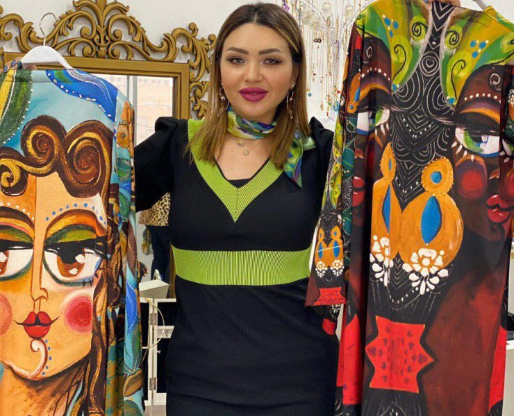 الفنانة التشكيلية. سرى الخفاجي أستند على ضرورة تقديم التراث العراقي بصورة حديثة تسحر عين المُتلقي
