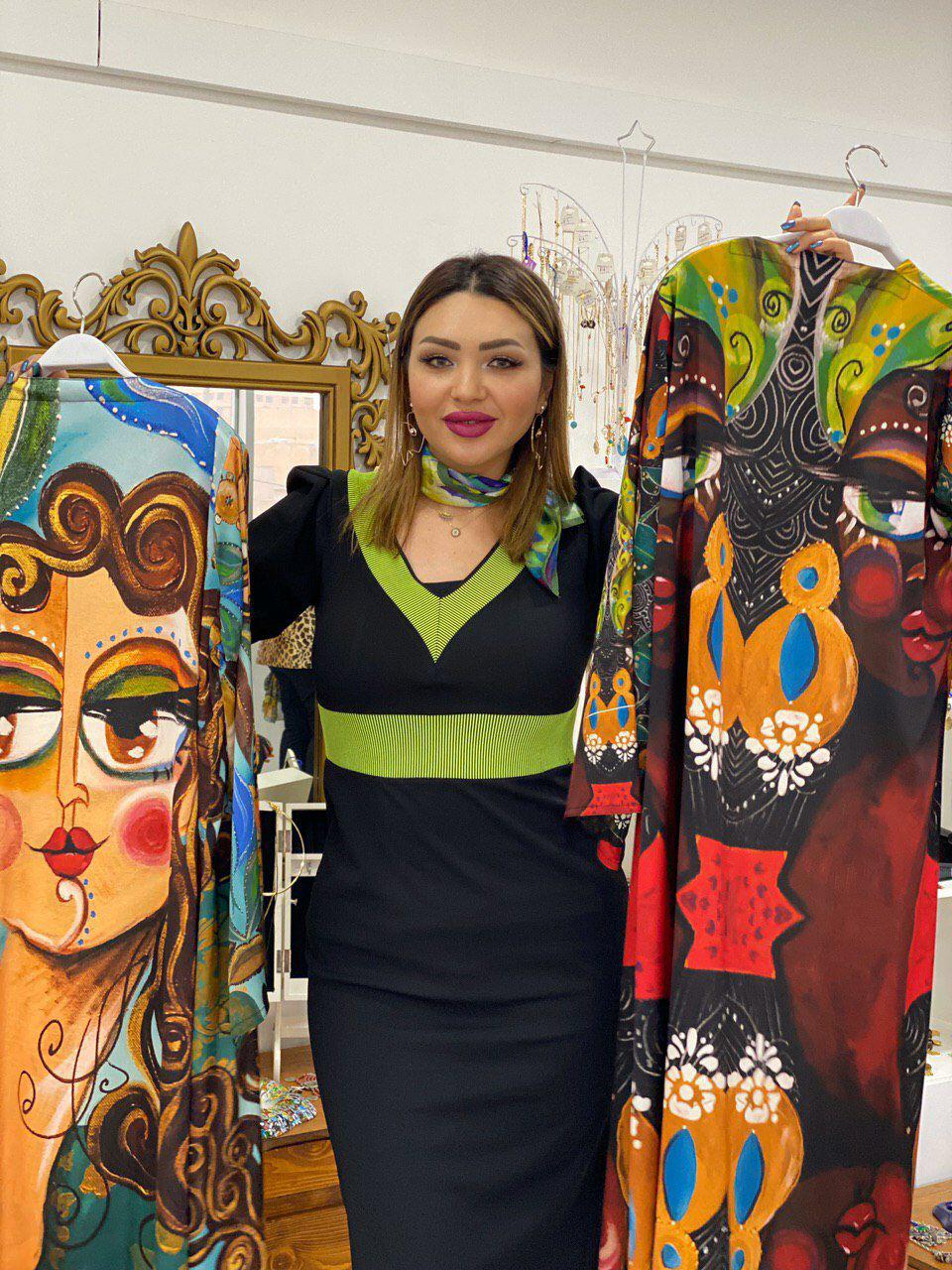 الفنانة التشكيلية. سرى الخفاجي أستند على ضرورة تقديم التراث العراقي بصورة حديثة تسحر عين المُتلقي