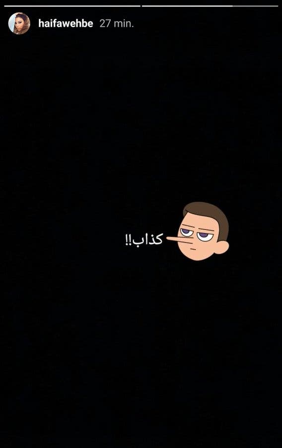 هيفاء وهبي تصف مدير أعمالها بالكاذب