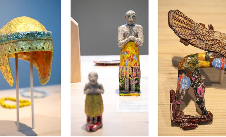 الفنان مايكل راكوفيتز يعيد استكشاف قطع أثرية دمرت ونهبت من العراق