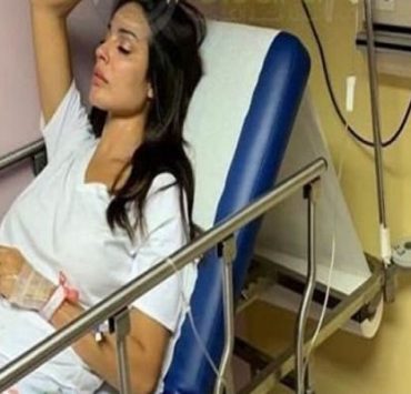 أول صورة لنادين نسيب نجيم من المستشفى بعد إصابتها بانفجار بيروت