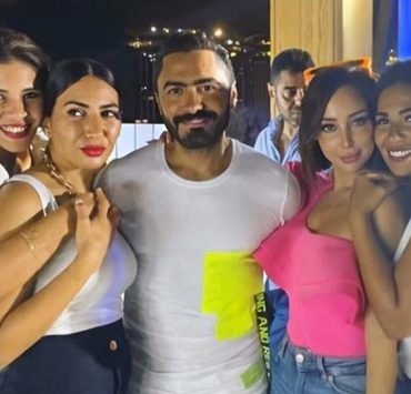 بسمة بوسيل تفاجئ زوجها تامر حسني بالاحتفال بعيد ميلاده وهدية غير متوقعة