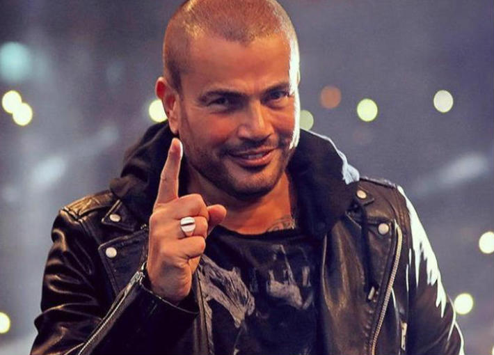 عطل فني يضرب حفل عمرو دياب على أنغامي