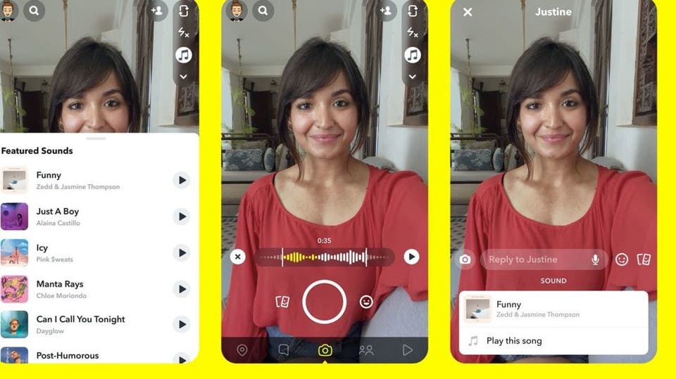 سناب شات تستهدف تطبيق تيك توك