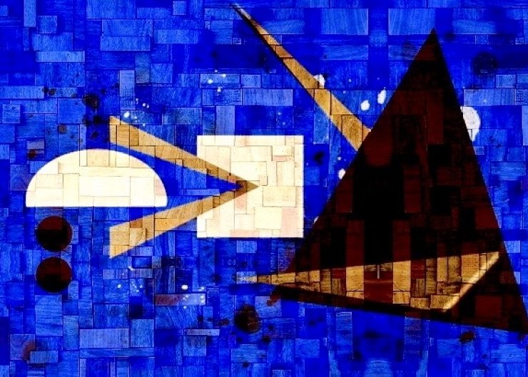فنون غانم بن لاحج مفهوم الخط ومعطياته الشاعرية عنواناً لها