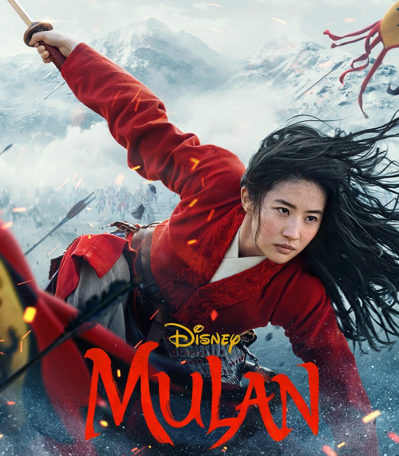 قرصنة فيلم Mulan بعد طرحه على Disney +
