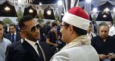 صورة محمد رمضان و القارئ محمود الشحات أنور تثير جدل