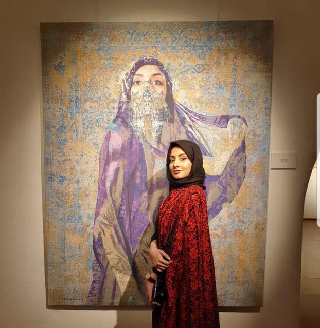 فاطمة النمر تنسج صورة المرأة السعودية على السجاد..