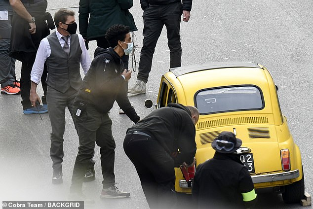 مطاردة بين توم كروز و الشرطة في روما