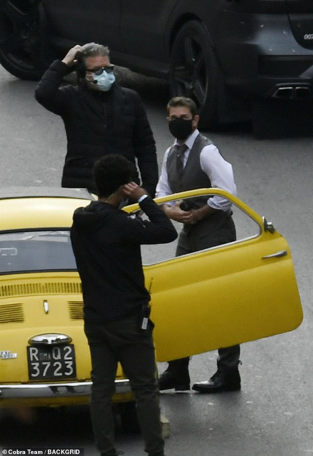 مطاردة بين توم كروز و الشرطة في روما