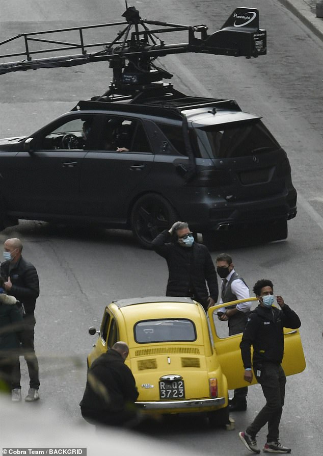 مطاردة بين توم كروز و الشرطة في روما