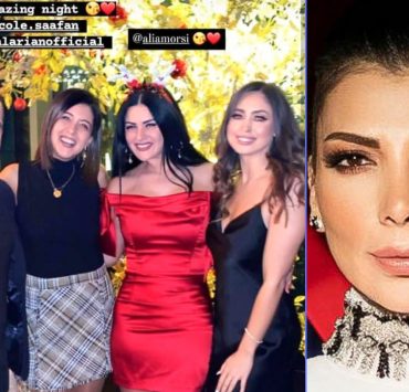 آصالة تهاجم طليقها طارق العريان وعارضة الأزياء اللبنانية وتنشر صورتهما معا.. وتصفها ب "أقسى صورة"