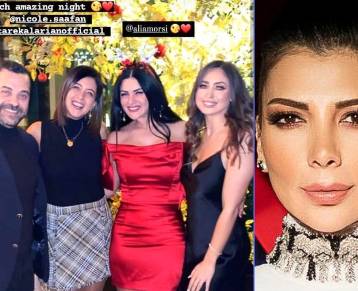 آصالة تهاجم طليقها طارق العريان وعارضة الأزياء اللبنانية وتنشر صورتهما معا.. وتصفها ب "أقسى صورة"