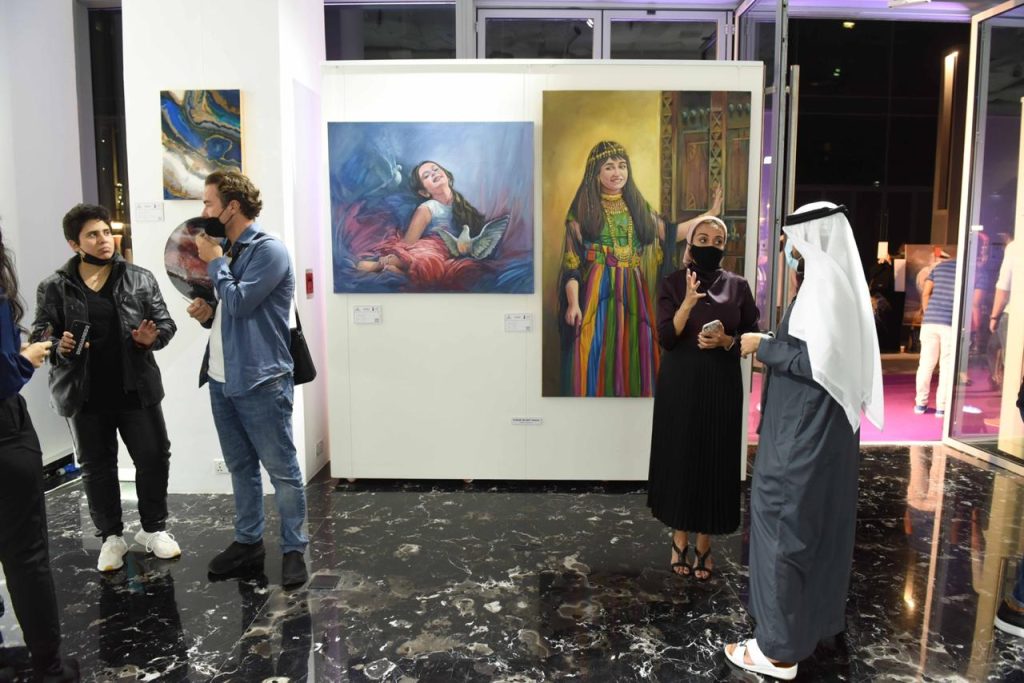أرتيسيتا غالري يحتضن المعرض الفني الجماعي تحت عنوان (إمارات السلام ) في دبي
