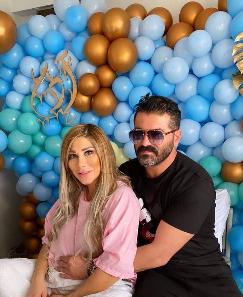 يزن السيد يستقبل ابنه بالبكاء