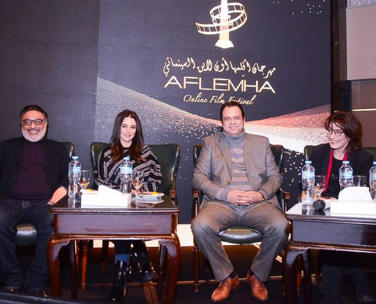 بالصور .. سماح أنور تطلق مهرجان"أفلمها" بحضور درة وكمال عبد العزيز