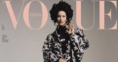 بيلا حديد تخطف الأنظار بجلسة تصوير لغلاف "مجلة Vogue الإسبانية"
