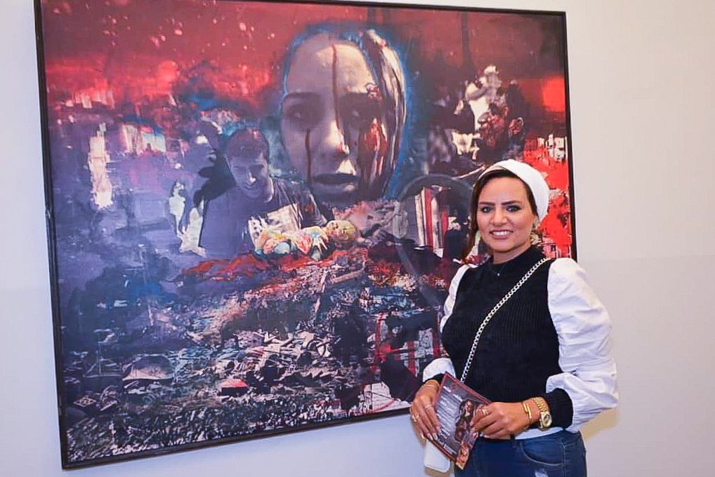 بالصور .. يحي خليل وإيهاب الأسيوطي في إفتتاح "لا للتنمر" بجاليري لمسات