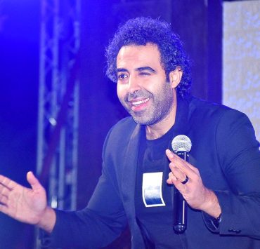محمد عدوية يحي إفتتاح خيمة رمضانية في القاهرة الجديدة بحضور الميرغني واسراء .. صور