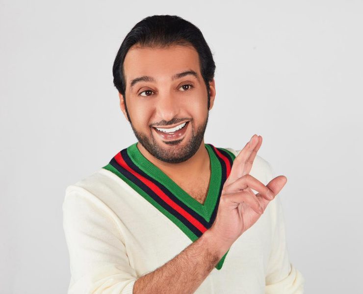 عيضة المنهالي يخطف الأنظار في باللون العراقي "ما اشبع منه"