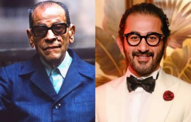 أحمد حلمي يستعد لارتداء نظارة أديب نوبل