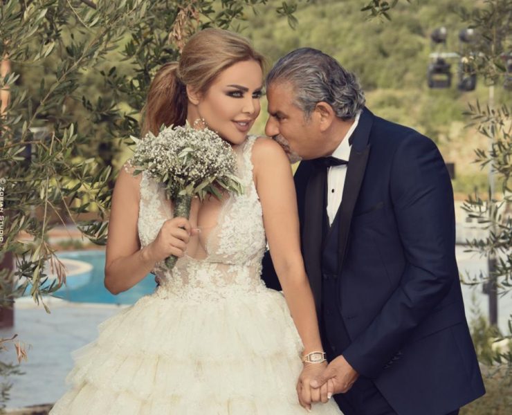زفاف رولا سعد في حفل عائلي بلبنان