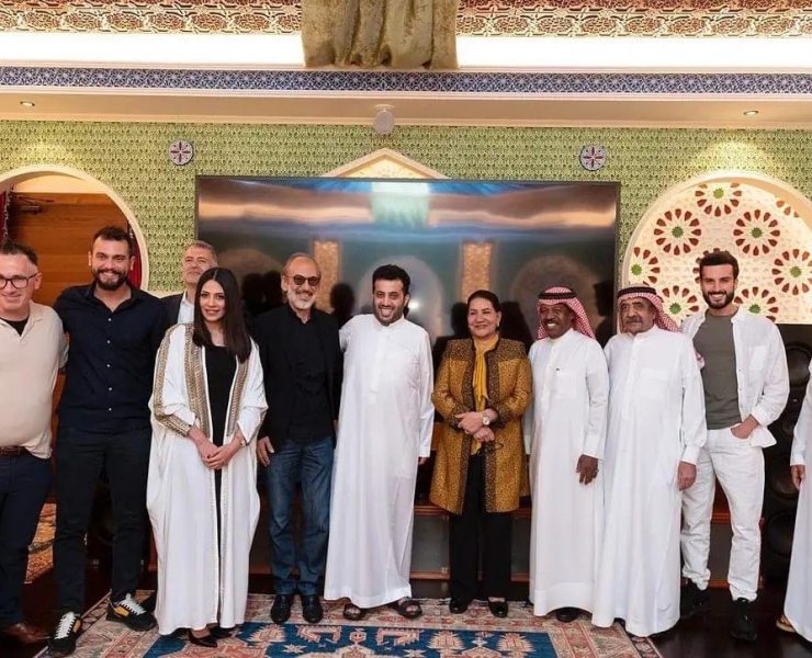 غسان مسعود وسامر إسماعيل في تجربة سينمائية داخل المملكة