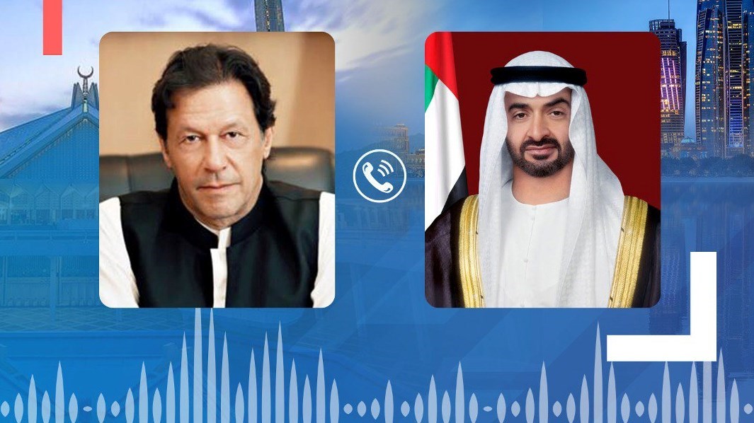 محمد بن زايد يؤكد تضامن الإمارات مع باكستان في مواجهة الإرهاب