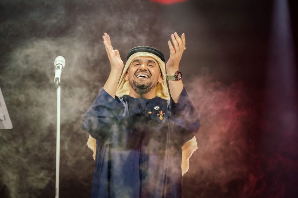 بحضور أكثر من 6 آلاف شخص حسين الجسمي يخطف قلوب الجمهور الكويتي