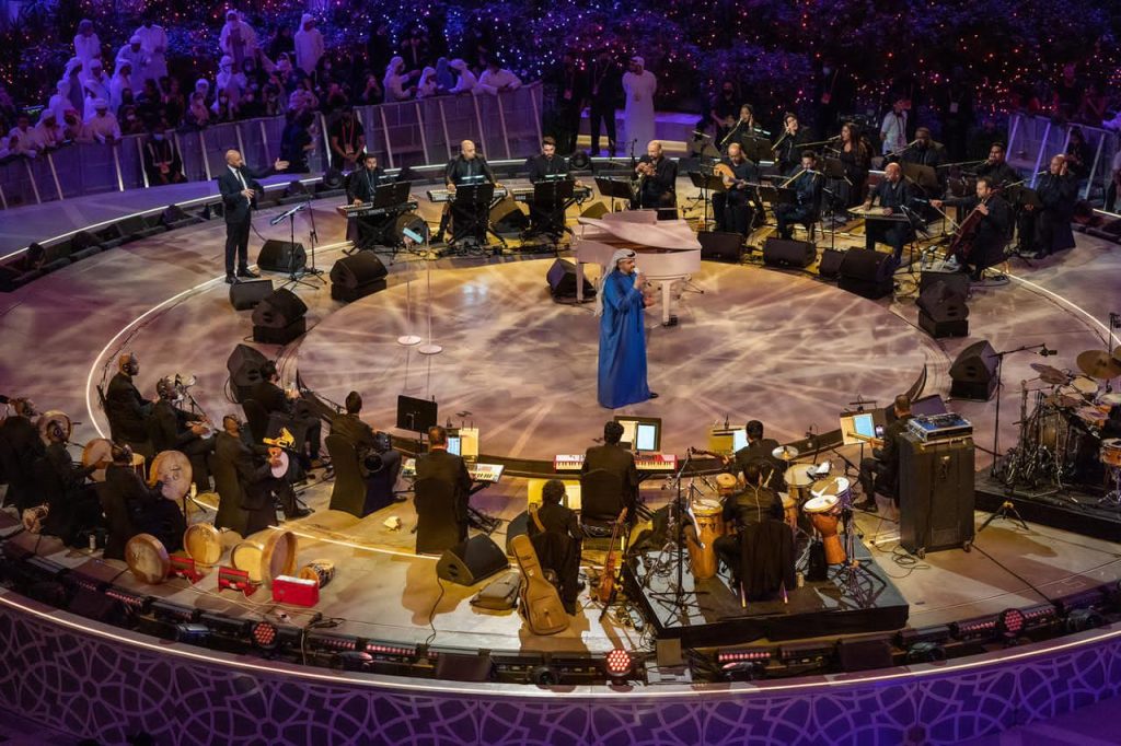 حسين الجسمي: فخامة الحضور والتميز والإبهار في أضخم حفل جماهيري بحفلات ساحة الوصل بـ"إكسبو 2020 دبي"